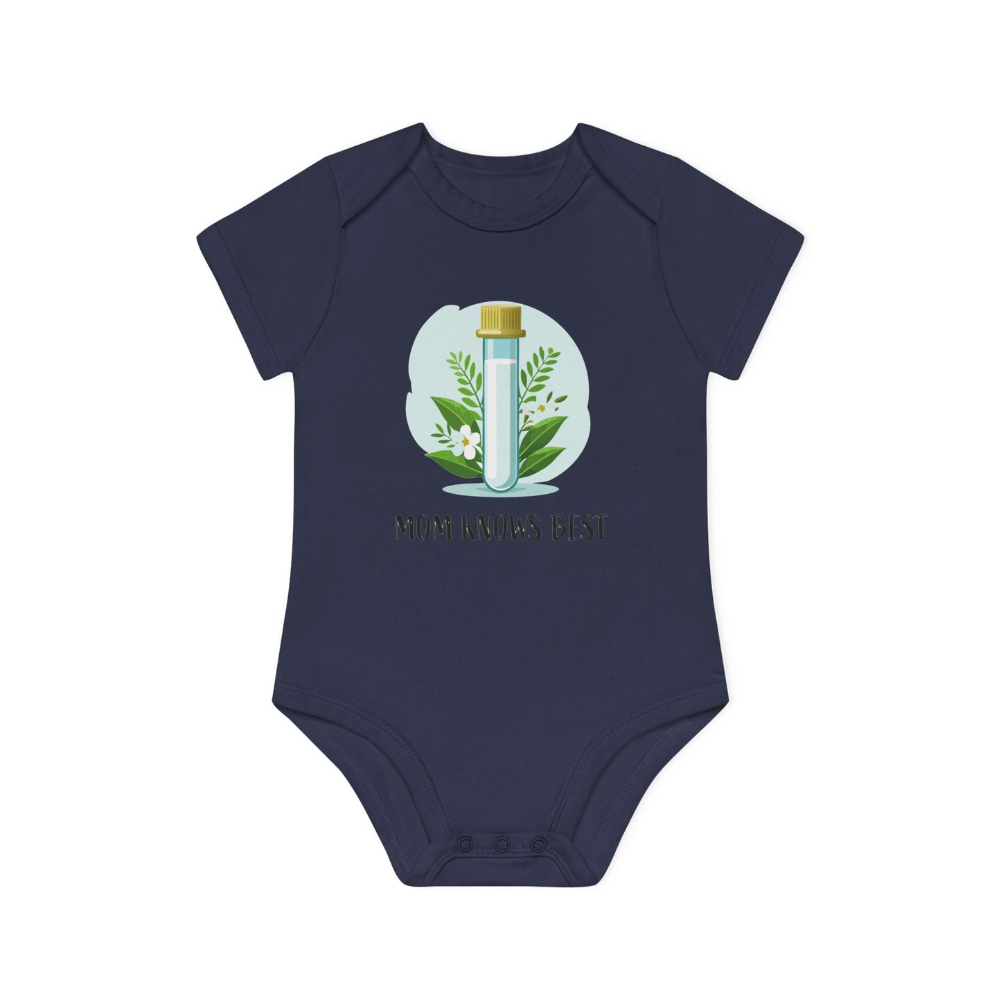 Organic Mom Knows Best Onesie