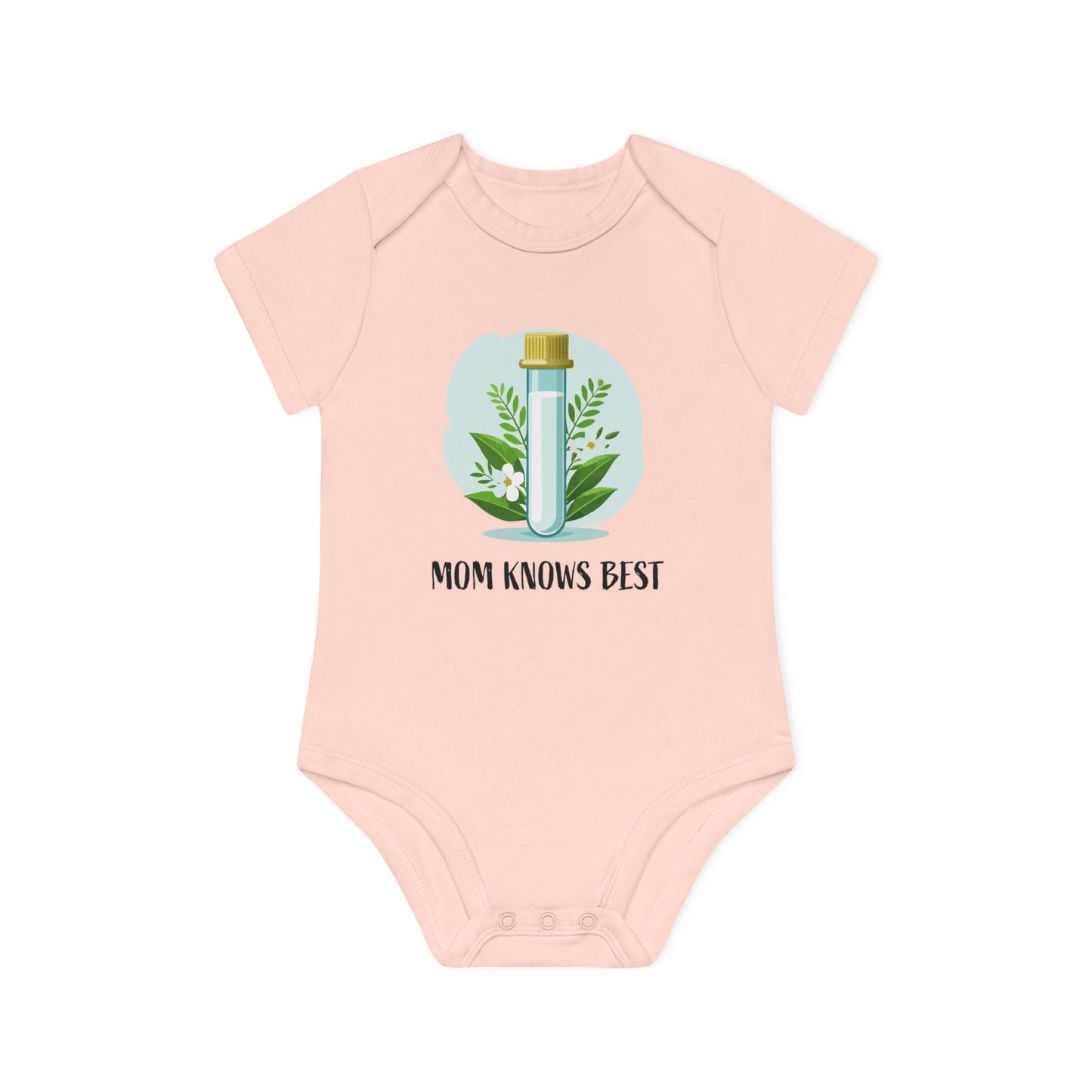 Organic Mom Knows Best Onesie